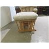 Image 9 : Glider Rocker with Matching Stool