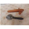 Image 15 : Assorted Tools: Pipe Wrenches, Tow Strap, Ratchet, Ammo Crate & More