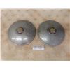 Image 1 : Two Vintage Dog Dish Style Hubcaps