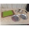 Image 1 : Vintage Electric Chafing Tray with Hot Plates and Aluminum Pie Plates