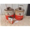 Image 1 : Allis-Chalmers 2 Hydraulic Fluid and Cooling System Conditioner Cans