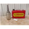 Image 1 : Porta-Gasoline Can and Vintage Oil Bottle with Spout