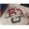 Image 2 : Assorted Clamps Including F, C, Spring, and Locking Clamps