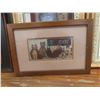 Image 7 : Eight Framed Cat-Themed Pictures, Largest 13 1/2" x 12"