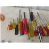 Image 5 : Assorted Hand Tools Including Screwdrivers, Pliers, Wrenches, Wire Strippers, Chisels, Pipe Cutter,