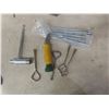 Image 8 : Assorted Hand Tools Including Screwdrivers, Pliers, Wrenches, Wire Strippers, Chisels, Pipe Cutter,