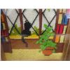 Image 6 : Two Petit Point Cat Pictures, Brass Cat-Themed Key Holder And More