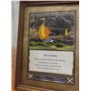 Image 3 : Five Framed Pictures, Largest Measuring 22 1/2" x 10 1/2", Including Foil-Style Artwork
