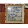 Image 4 : Five Framed Pictures, Largest Measuring 22 1/2" x 10 1/2", Including Foil-Style Artwork