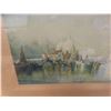 Image 6 : Five Framed Pictures, Largest Measuring 22 1/2" x 10 1/2", Including Foil-Style Artwork