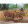 Image 9 : Five Framed Pictures, Largest Measuring 22 1/2" x 10 1/2", Including Foil-Style Artwork