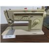 Image 2 : Singer Sewing Machine Mounted In Wooden Cabinet