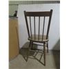 Image 4 : Wooden Chair Cardboard Barrel Shipping Container Measuring 30" High x 21" Diameter Lid