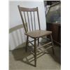 Image 5 : Wooden Chair Cardboard Barrel Shipping Container Measuring 30" High x 21" Diameter Lid