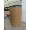 Image 6 : Wooden Chair Cardboard Barrel Shipping Container Measuring 30" High x 21" Diameter Lid