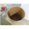 Image 8 : Wooden Chair Cardboard Barrel Shipping Container Measuring 30" High x 21" Diameter Lid