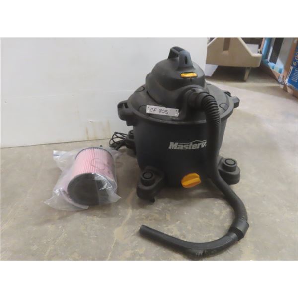 Mastercraft Wet/Dry Vacuum, 6.5 Gallon, Filters
