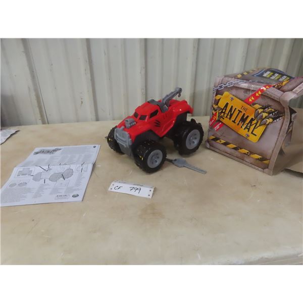 “The Animal” Button-Operated Toy Cat with Sound