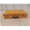Image 3 : Chrome Bocce Ball Set with Wooden Carry Case