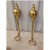 Image 10 : Assorted Brass Candlestick Holders, Copper Pots, and More
