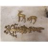 Image 11 : Assorted Brass Candlestick Holders, Copper Pots, and More