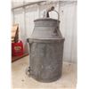 Image 2 : Vintage Galvanized Milk Can with CNR Stamp and CPR Oil Can