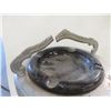 Image 6 : Two Stand-Up Ashtrays, One Missing Glass Insert