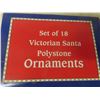 Image 10 : Christmas Décor: Vintage Snowman Lights, Tree Top Ornament, New Victorian Santa Polystone Ornaments,