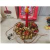 Image 5 : Christmas Décor: Vintage Snowman Lights, Tree Top Ornament, New Victorian Santa Polystone Ornaments,