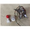 Image 8 : Christmas Décor: Vintage Snowman Lights, Tree Top Ornament, New Victorian Santa Polystone Ornaments,