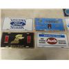 Image 3 : Assorted License Plates and Chrome Auto Emblems