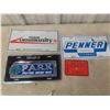 Image 4 : Assorted License Plates and Chrome Auto Emblems