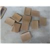 Image 5 : Assorted Wood and Brass-Coloured Cabinet Pulls and Corner Pieces