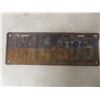 Image 2 : Five Manitoba License Plates: 1924, 1931, 1945, And Snowmobile Plate