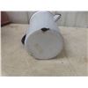 Image 9 : Vintage Porcelain And Enamel Metal Bed Pan And Measuring Pitcher
