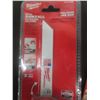 Image 2 : New Milwaukee Folding Jab Saw Utility Knife And Compact Hack Saw