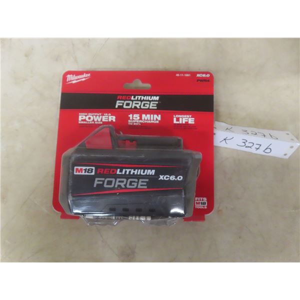 New Milwaukee RedLithium High Output 18V Battery