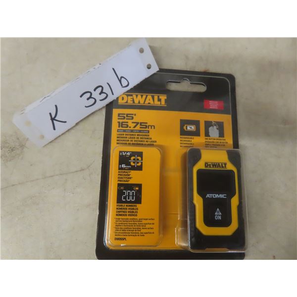 New DeWalt Laser Distance Measurer