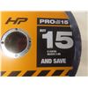 Image 3 : New DeWalt 4" x .045" x 5/8" Metal Cutoff Blades, 15-Pack