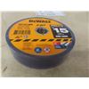 Image 4 : New DeWalt 4" x .045" x 5/8" Metal Cutoff Blades, 15-Pack