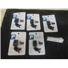 Image 1 : New - Five Profile Mini Clip-On Tuners for Chromatic, Guitar, Bass, Violin, and Ukulele