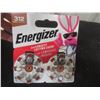 Image 2 : Three Packages of Energizer Size 312 Batteries, Sixteen-Pack