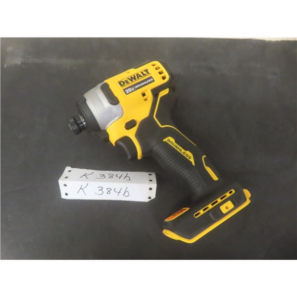 DeWalt 20V Cordless 1/4" Impact Driver, No Battery Included