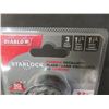 Image 2 : Three-Pack Diablo Starlock Carbide Oscillating Blades, 1 1/4" x 1 1/2", Factory Sealed
