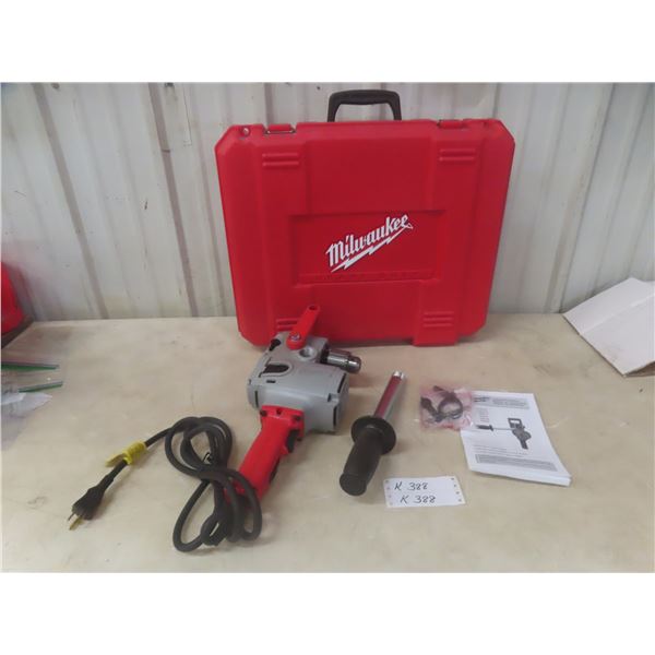 Milwaukee 7.5 Amp 1/2" Hole Hawg Drill Case