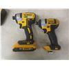 Image 2 : DeWalt 20V Cordless Tool Kit 1/4" Impact Driver, 1/2" Drill Driver, Reciprocating Saw, Two Batterie