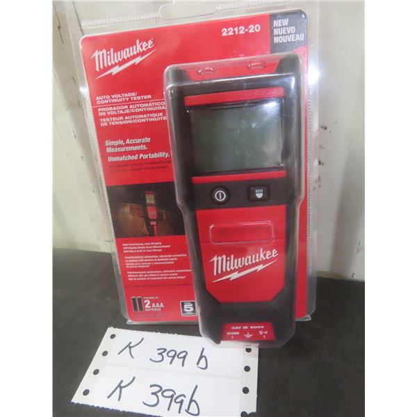 Milwaukee Auto Voltage Continuity Tester, AC/DC