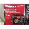 Image 4 : Husky Rechargeable Compact Headlamp and Rechargeable Focusing Flashlight