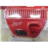 Image 4 : Milwaukee 12V TrapSnake Drain Upgrade Kit Charger and Battery