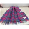 Image 1 : Vintage Sears Mohair and Wool Throw Blanket, Made in Scotland